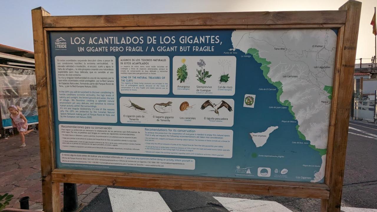 Concanas - Los Gigantes Centre Apartment Acantilado de los Gigantes Bagian luar foto